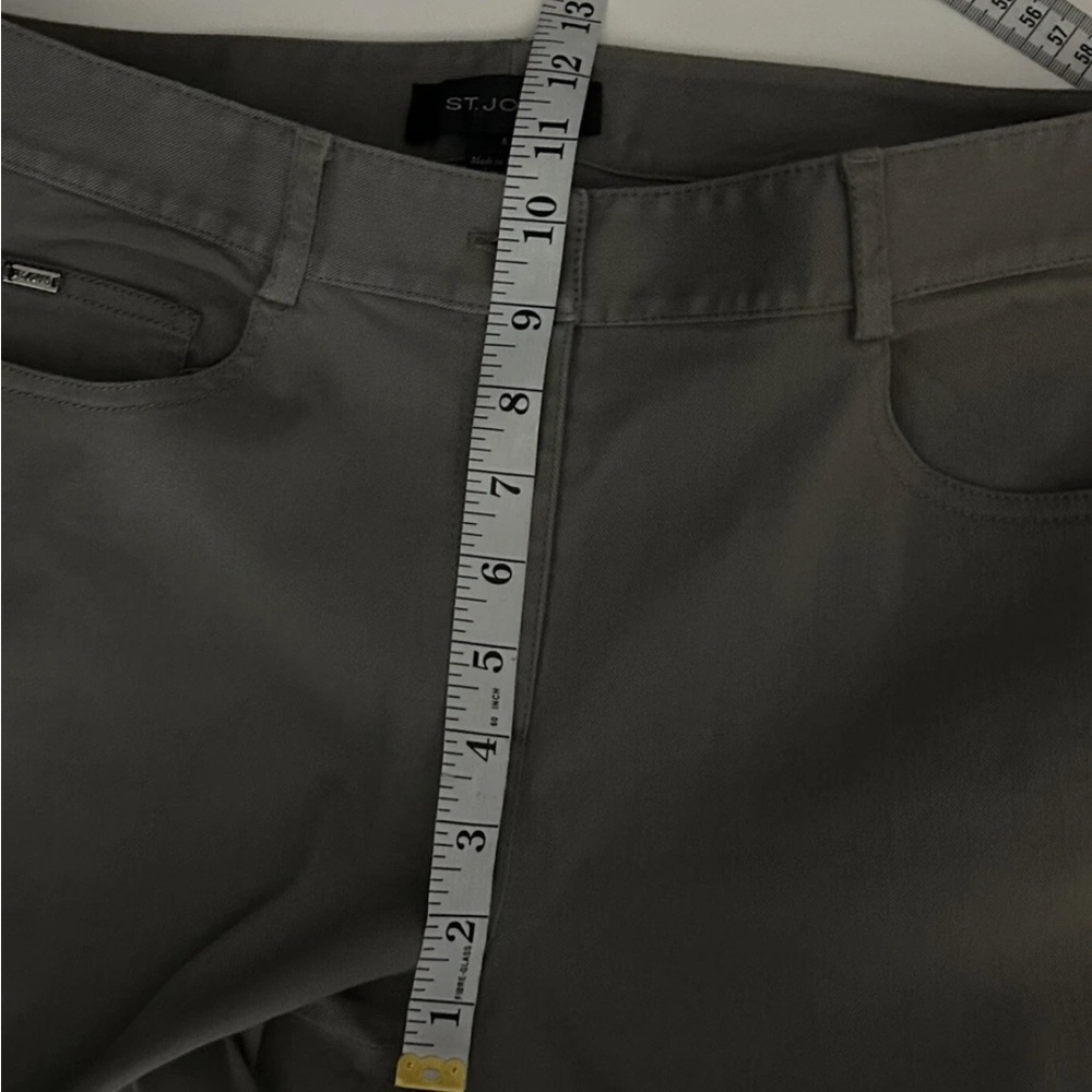 St. John High Rise Skinny Jeans Size 6 Gray Excellent Condition - Picture 9 of 11
